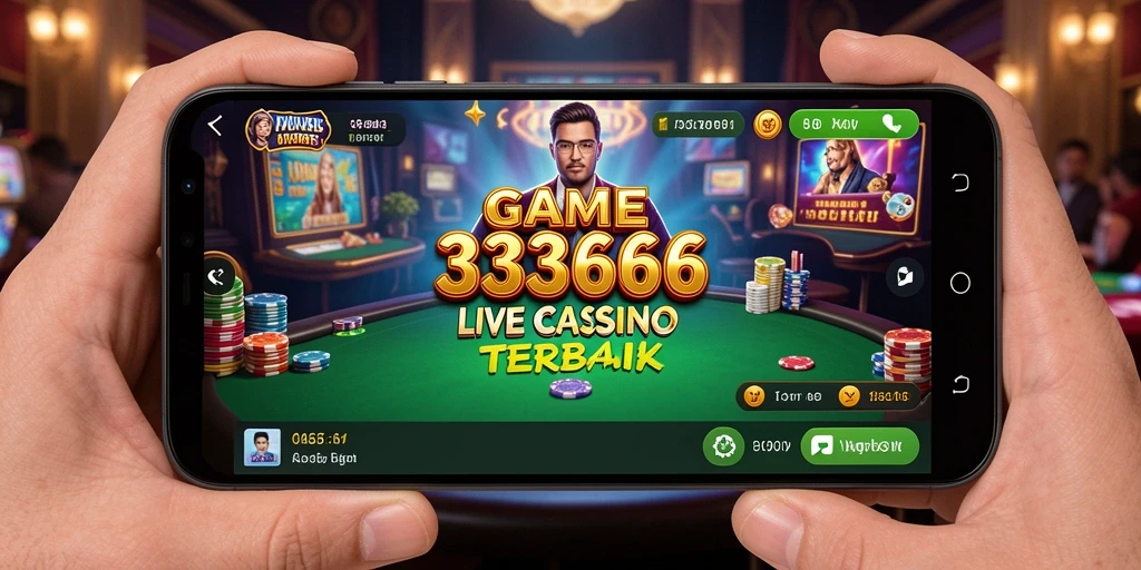 Tampilan gameplay menarik dan interaktif dari Live Casino 333666.