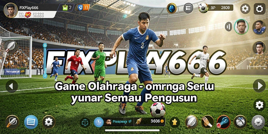 Tampilan gameplay seru di FIXPLAY666 dengan berbagai cabang olahraga.