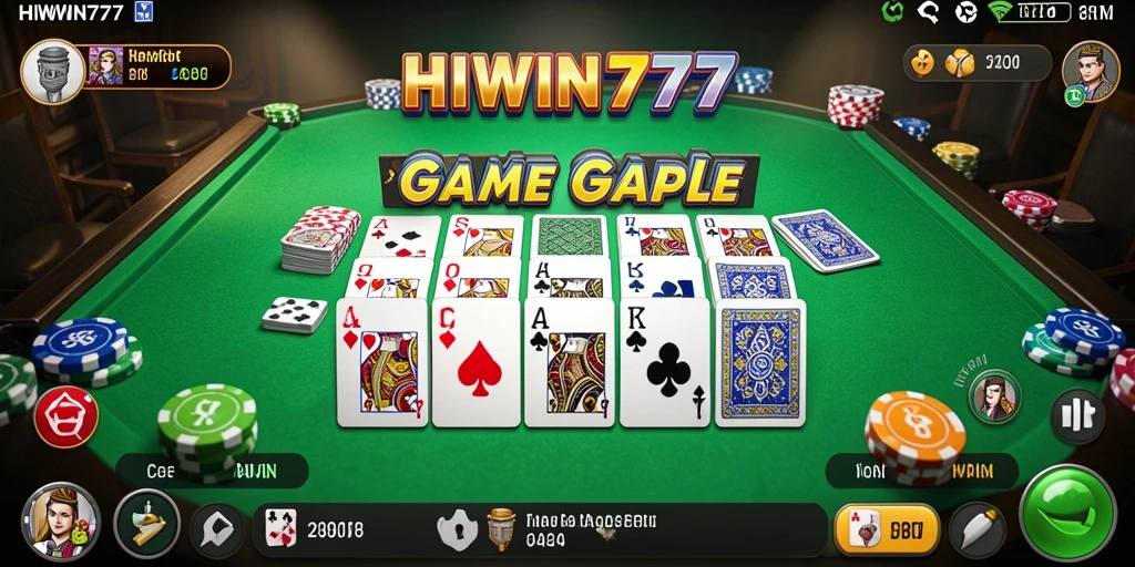 Gameplay seru dan interaktif dalam game Gaple HIWIN777.