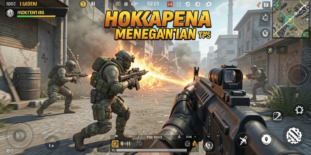 Tampilan menarik HOKIARENA saat aksi pertempuran TPS.