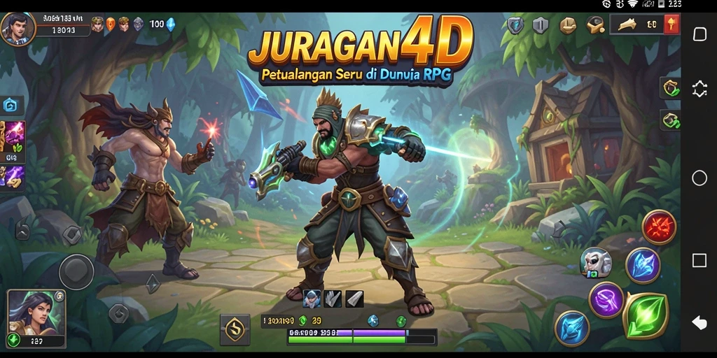 Tangkapan layar dari gameplay seru JURAGAN4D yang menampilkan pertempuran epik.