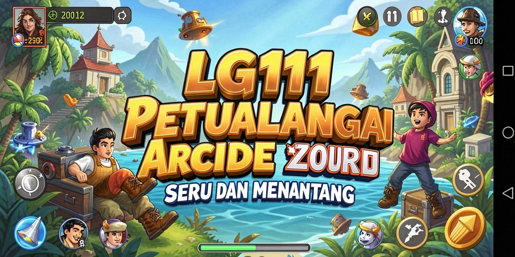Screenshot gameplay LG111 menunjukkan keseruan dan tantangan di setiap level.