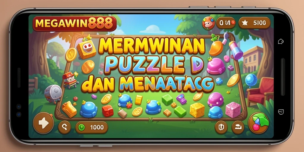 Tampilan gameplay seru dari MEGAWIN888 yang penuh teka-teki.