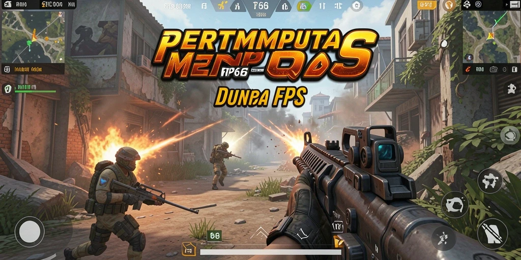 Gameplay menarik dengan aksi tembak-menembak seru di RP66.