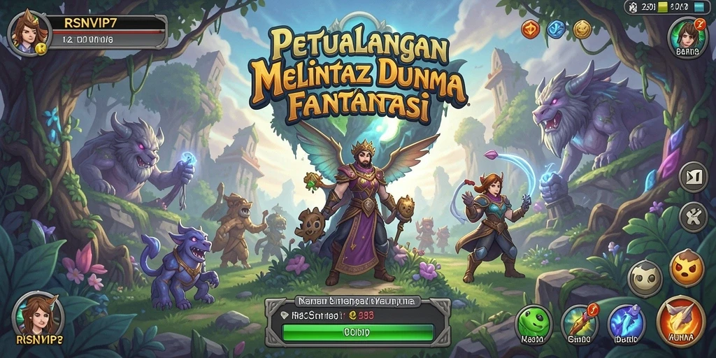 Tampilan gameplay RSNVIP7 yang seru dan mendebarkan.