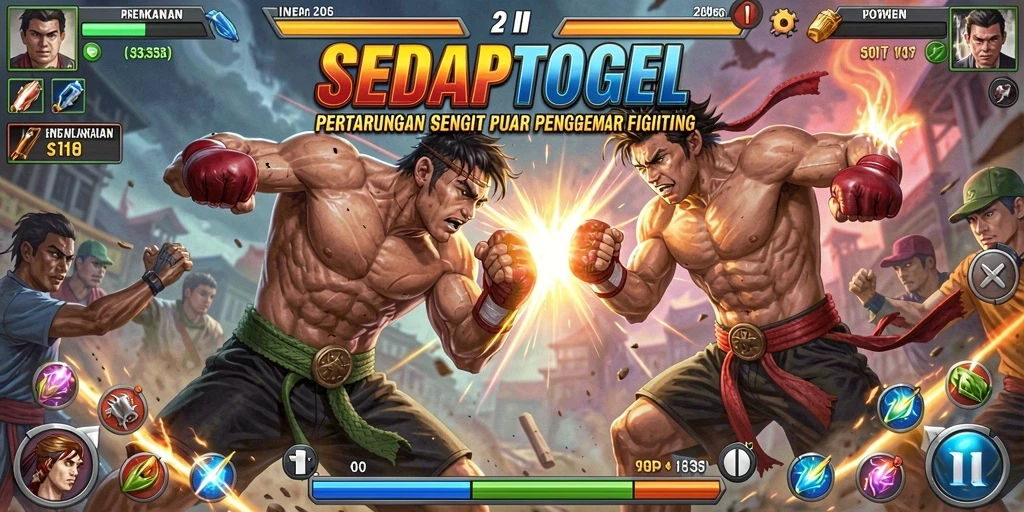 Tampilan gameplay SEDAPTOGEL yang intens dan penuh aksi.