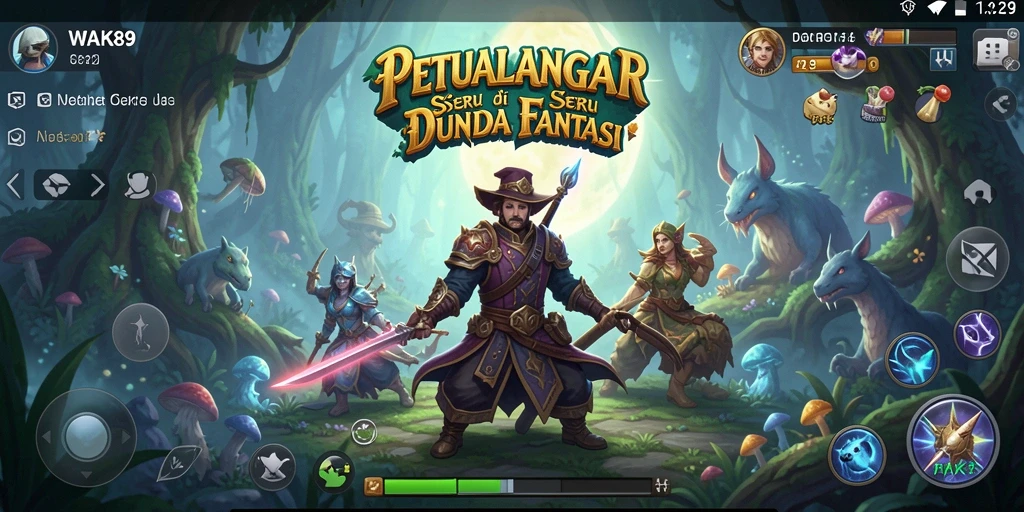 Gameplay menyenangkan dengan pemandangan menakjubkan di WAK89.